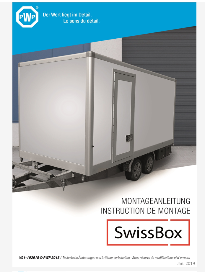 SwissBox Instructions De Montage